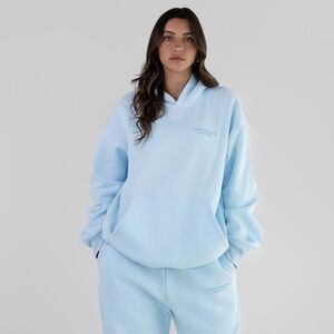 Comfrt Pastel Blue Hoodie